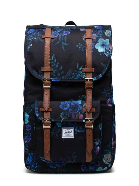 HERSCHEL LITTLE AMERICA  Rucksack in Standardgröße Abends blumig - Rucksäcke für Schule &amp; Freizeit