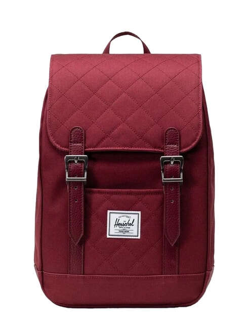 HERSCHEL RETREAT MINI Rucksack ochsenblutrot gesteppt - Rucksäcke für Schule &amp; Freizeit