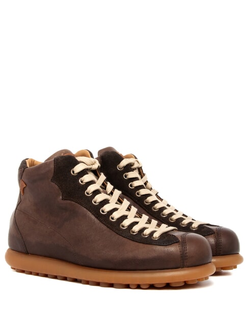 CAMPER PELOTAS ARIEL Stiefeletten aus Leder dunkelbraun - Herrenschuhe