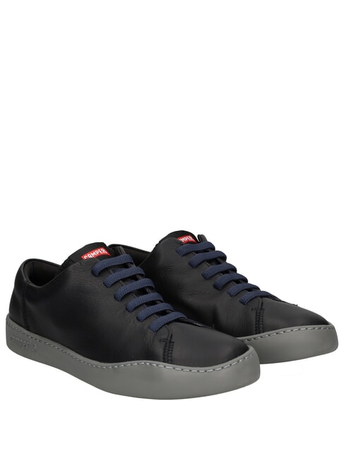 CAMPER PEU TOURING Leder-Sneakers Schwarz - Herrenschuhe