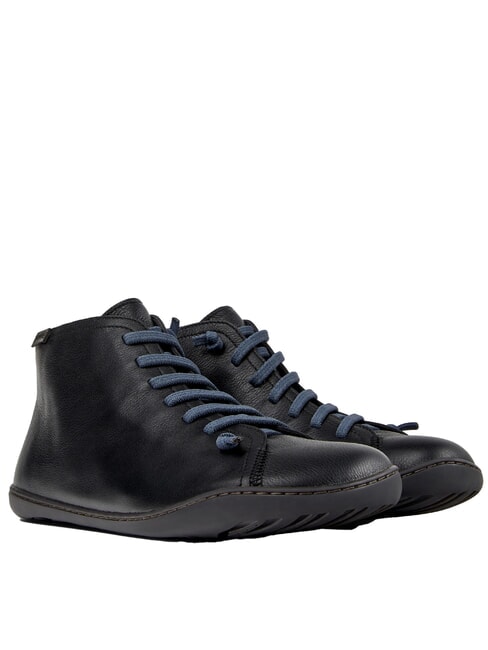 CAMPER PEU CAMI Stiefeletten aus Leder Schwarz - Herrenschuhe