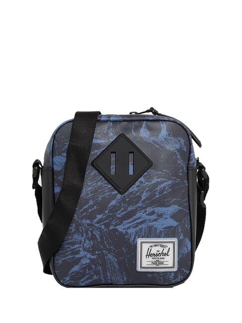 HERSCHEL HERITAGE Kleine Geldbörse stahlblaues Schiefergestein - Umhängetaschen Herren