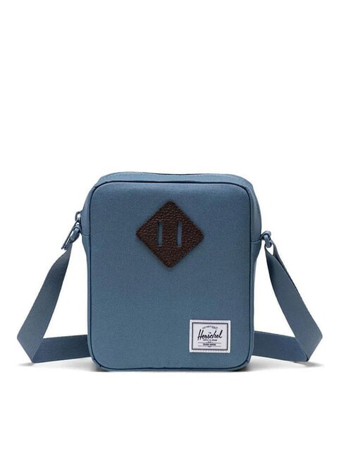 HERSCHEL HERITAGE Kleine Geldbörse Stahlblau - Umhängetaschen Herren