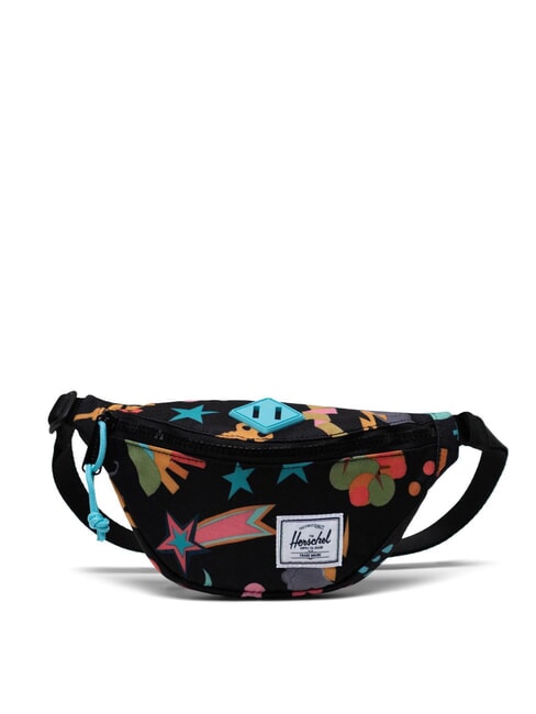 HERSCHEL HERITAGE Beutel mit Namensschild schwarzes Sammelalbum - Hüfttaschen