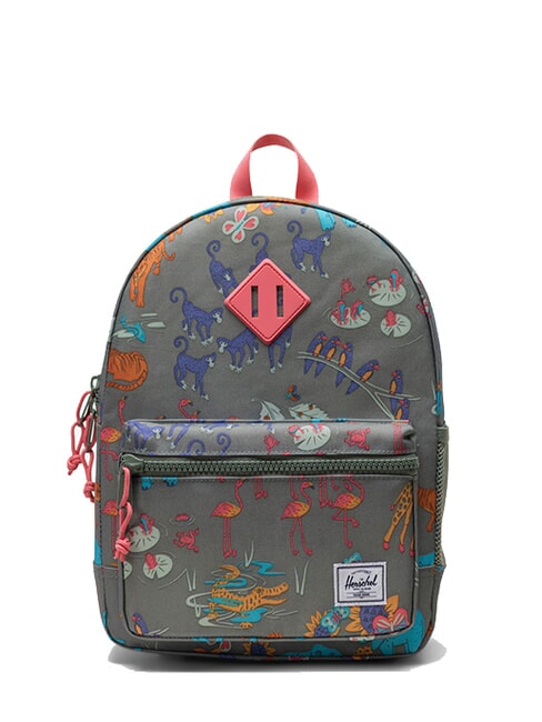 HERSCHEL HERITAGE KIDS Rucksack Kreaturen zählen Gischt - Rucksäcke für Schule &amp; Freizeit
