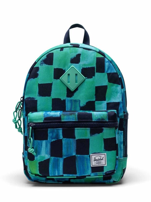 HERSCHEL HERITAGE KIDS Rucksack bemaltes Schachbrett - Rucksäcke für Schule &amp; Freizeit