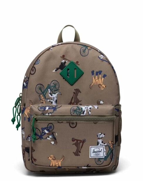 HERSCHEL HERITAGE KIDS Rucksack Hundepark - Rucksäcke für Schule &amp; Freizeit