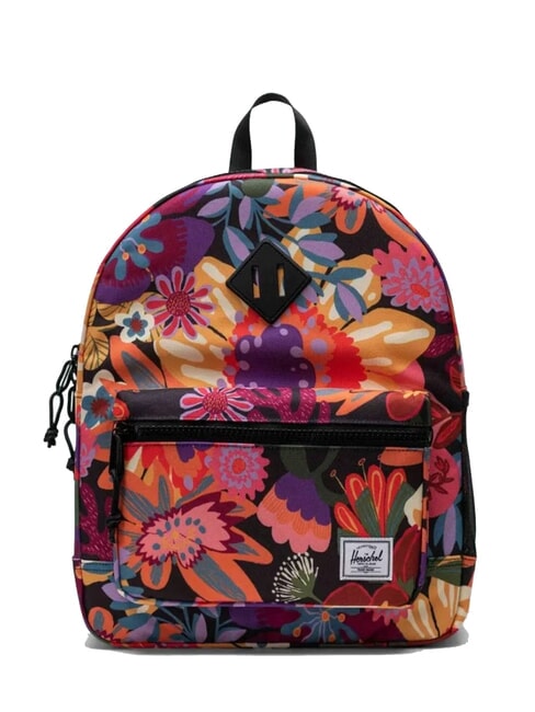 HERSCHEL HETITAGE YOUTH Rucksack Herbstblüten - Rucksäcke für Schule &amp; Freizeit