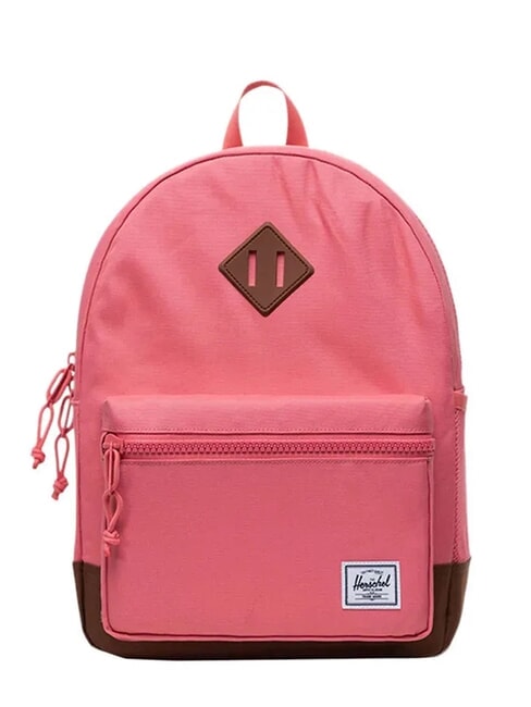 HERSCHEL HERITAGE KIDS Rucksack Teerose/Sattelbraun - Rucksäcke für Schule &amp; Freizeit