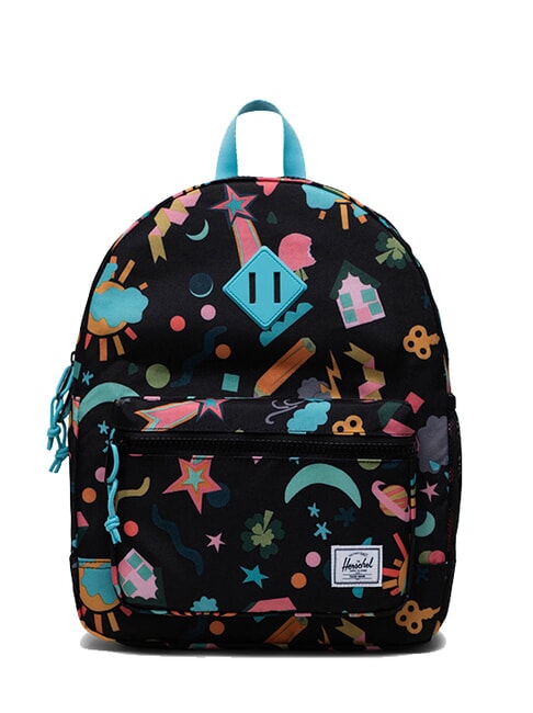 HERSCHEL HETITAGE YOUTH Rucksack schwarzes Sammelalbum - Rucksäcke für Schule &amp; Freizeit