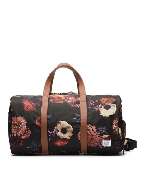 HERSCHEL NOVEL Große Reisetasche mit Schultergurt florale Wiederbelebung - Reisetaschen