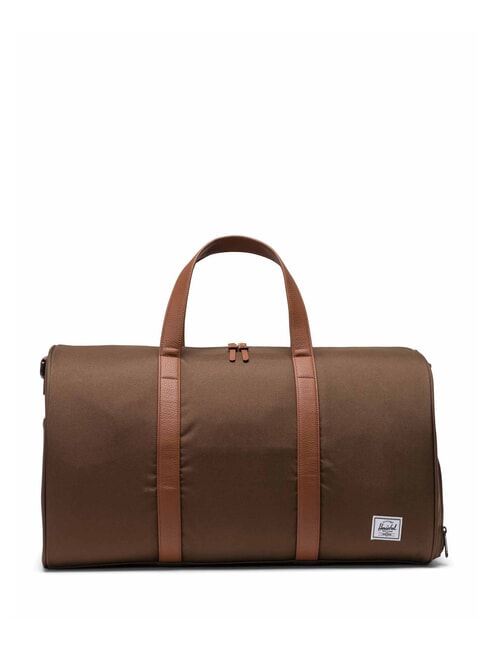 HERSCHEL NOVEL Große Reisetasche mit Schultergurt dunkle Erde - Reisetaschen
