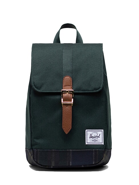 HERSCHEL RETREAT Ein-Schulter-Rucksack Dunkelstes Fichten-Winterplaid - Rucksäcke für Schule &amp; Freizeit