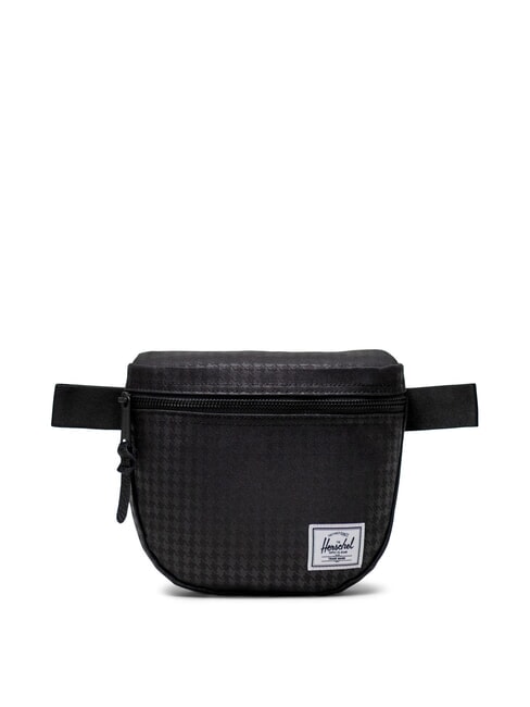 HERSCHEL SETTLEMENT Mini-Gürteltasche Hahnentritt-Prägung - Hüfttaschen