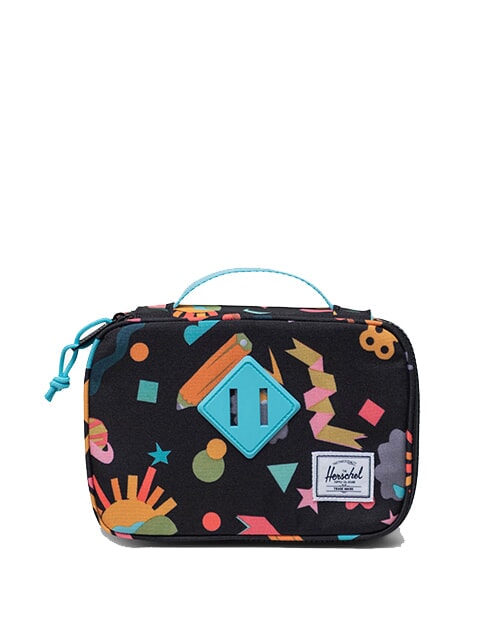 HERSCHEL HERITAGE Federmäppchen mit Griff schwarzes Sammelalbum - Etuis und Zubehör