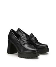 CULT JAGGER 4107 Loafer aus Leder mit hohem Absatz - Damenschuhe