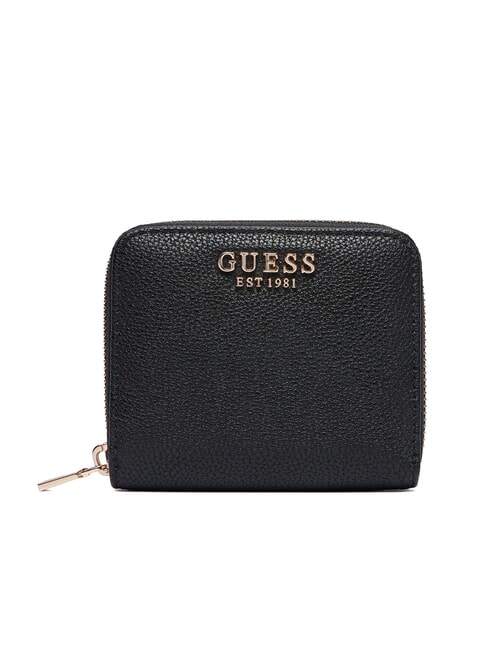 GUESS GREGORIA Kleine Geldbörse mit Rundum-Reißverschluss SCHWARZ - Brieftaschen Damen
