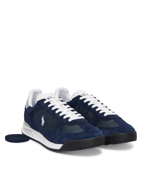 RALPH LAUREN VARICK Turnschuhe marine/weiß/silber - Herrenschuhe