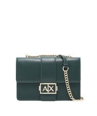 ARMANI EXCHANGE JODIE Mittelgro&szlig;e, wandelbare Tasche gr&uuml;n schlagen - Damentaschen - 1