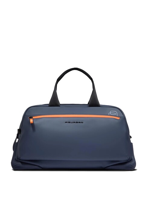 PIQUADRO CORNER SPECIALE GOMMATO Wasserabweisende Reisetasche Blau - Reisetaschen
