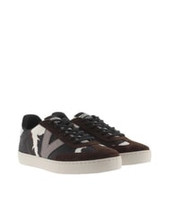 VICTORIA BERLIN Radsport-Sneaker mit Animal-Print Wei&szlig; - Damenschuhe - 1
