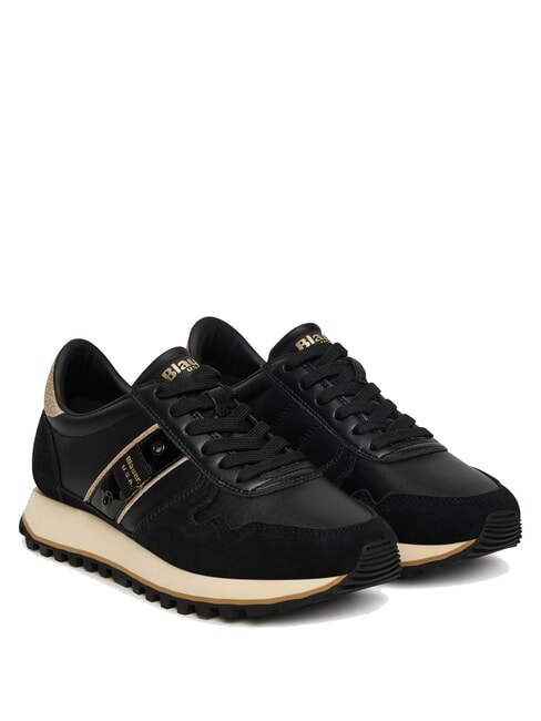 BLAUER MILLEN  Turnschuhe SCHWARZ - Damenschuhe