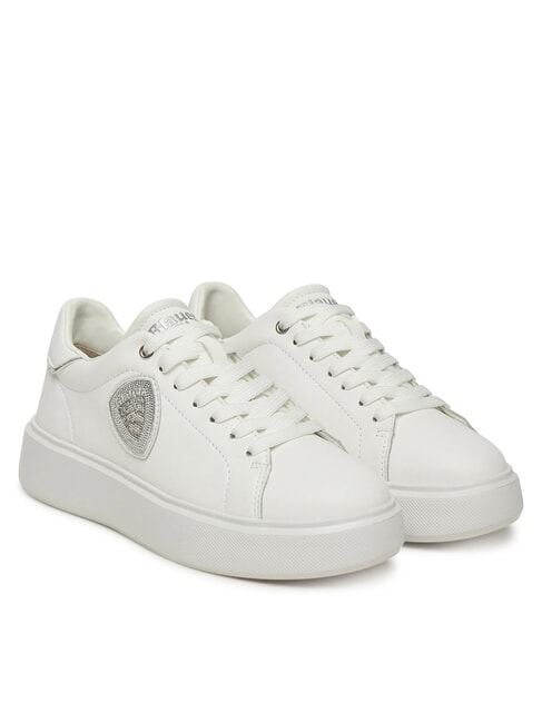 BLAUER VENUS  Leder-Sneakers Weiß - Damenschuhe