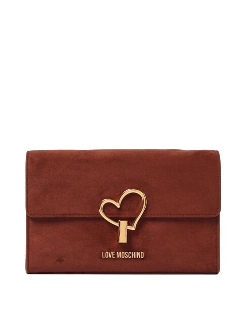 LOVE MOSCHINO SMART DAILY Umhängetasche mit Überschlag Rost - Damentaschen