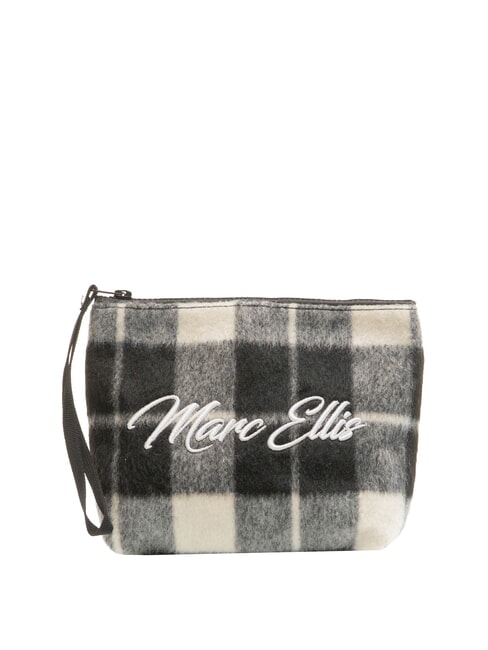 MARC ELLIS CHECK Clutch mit Manschette Schwarz - Damentaschen