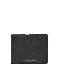 TOMMY HILFIGER TH CORP Kompakte Lederbrieftasche Schwarz - Brieftaschen Herren - 1