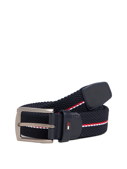 TOMMY HILFIGER DENTON Gürtel spaceblau/schwarz - Gürtel