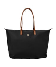 TOMMY HILFIGER POPETTE Maxi-Umh&auml;ngetasche Schwarz - Damentaschen - 1