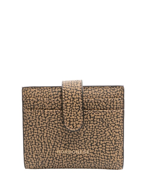 BORBONESE BRUNCH  Kompakte Brieftasche natur op / schwarz - Brieftaschen Damen
