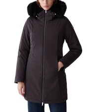 COLMAR PURENESS Lange, wattierte Jacke mit Kapuze Schwarz - Daunenjacken f&uuml;r Damen - 1