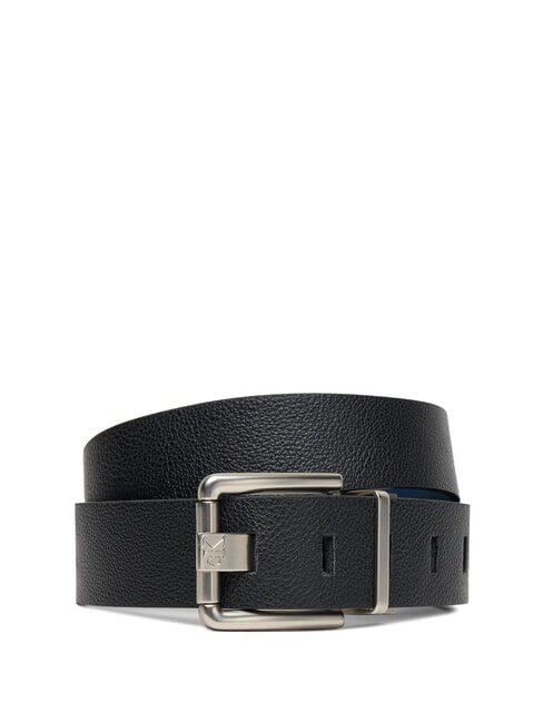 CALVIN KLEIN CK HARDWARE Doppelseitiger Gürtel schwarz/mondbeschienener Ozean - Gürtel