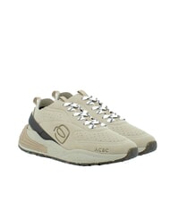 PIQUADRO CORNER 2.0 Wildleder-Sneakers Wei&szlig; - Schuhe Unisex - 1