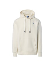 NORTH SAILS ROUND LOGO Baumwoll-Hoodie M&auml;usespeck - Sweatshirts Herren - 1