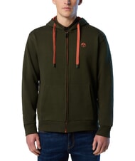 NORTH SAILS LOGO Kapuzenjacke mit durchgehendem Rei&szlig;verschluss - Sweatshirts Herren