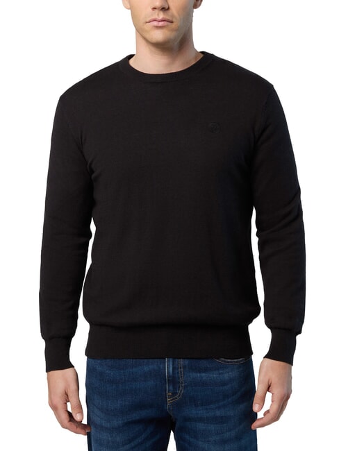 NORTH SAILS N|S Pullover mit Rundhalsausschnitt Schwarz - Herrenpullover