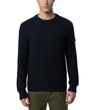 NORTH SAILS N|S Rundhalspullover mit Waffelmuster Navy blau - Herrenpullover - 1