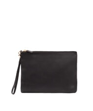 TIMBERLAND LARGE Gro&szlig;e Clutch aus Leder mit Handgelenkstasche - Damentaschen