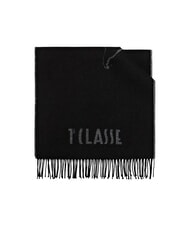 ALVIERO MARTINI PRIMA CLASSE GEO FILETTO Schal mit Fransen Schwarz - Schals - 1