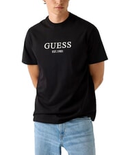 GUESS EMBROIDERY Baumwoll-T-Shirt jetbla - Herren-T-Shirts - 1