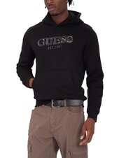 GUESS BASIC Kapuzenpullover jetbla - Sweatshirts Herren - 1