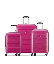 DELSEY BINALONG Set mit 3 Trolleys: Kabine+mittel, gro&szlig; exp - Trolleyset