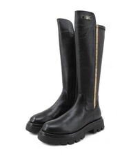 ALVIERO MARTINI PRIMA CLASSE GEO Lederstiefel mit 3 cm Absatz Schwarz - Damenschuhe - 1