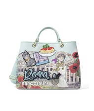 BRACCIALINI CARTOLINE ROME Handtasche mit Schultergurt - Damentaschen