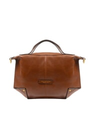 THE BRIDGE ICONS Lederhandtasche mit Schultergurt BRAUN - Damentaschen - 1