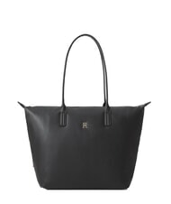 TOMMY HILFIGER POPETTE SOFT Schulter-Einkaufstasche Schwarz - Damentaschen - 1
