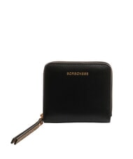 BORBONESE BIRDIE Kleine Lederbrieftasche mit Rundum-Rei&szlig;verschluss - Brieftaschen Damen